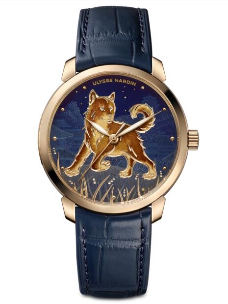 Buy Replica Ulysse Nardin Classico Dog 8152-111-2/DOG watch